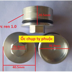 Ốc chụp phuộc giảm xóc ty 41 CB400 92-98, VTEC 1-3, HORNET, CB750, Z800, XJR400, FZ250, Magna 250 ....Và các dòng xe tương ứng Giá 1 cái