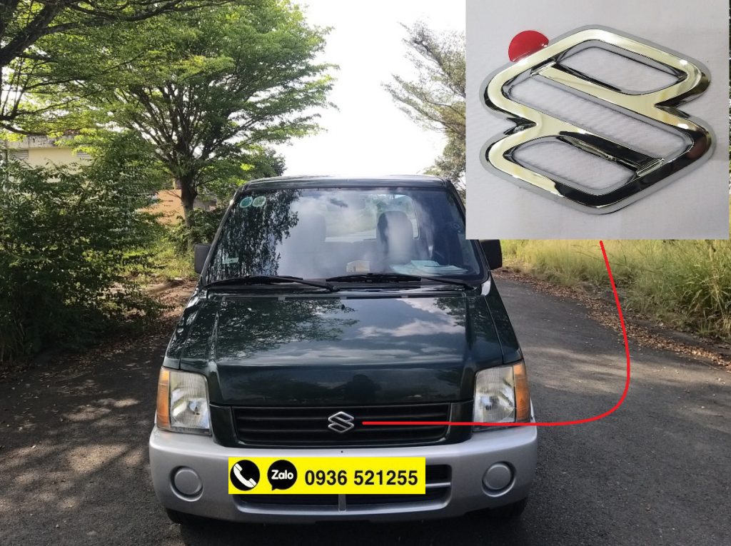 Logo cảng trước Suzuki Wagon R+ 2001 - 2007 - Phụ tùng mô tô PLK ...