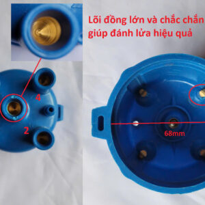 Nắp Chia Điện Suzuki Wagon R+ 2001-2007 Chụp Delco Đầu Nắp Delco Loại tốt Cải Tiến