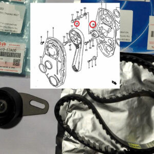Bi tăng cam và Dây tăng cam Suzuki Wagon R+ 2001-2007 và các dòng xe tương ứng Hàng chính hãng Suzuki